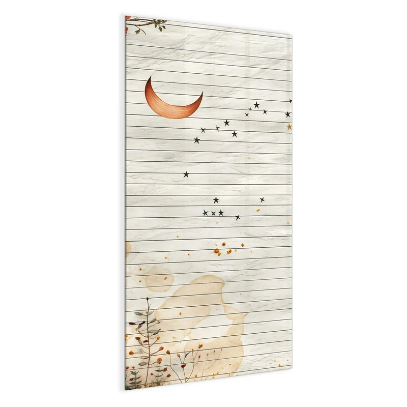 Magnettafel - Baum auf Papier
