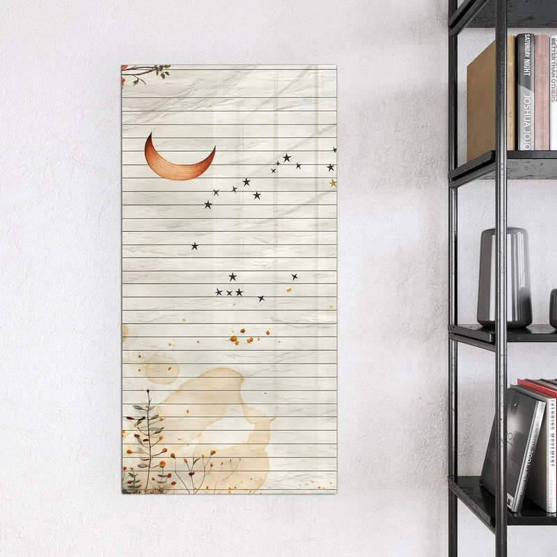 Magnettafel - Baum auf Papier