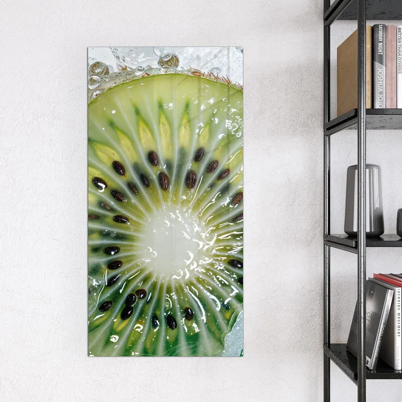 Magnettafel - Kiwischeibe auf Eis