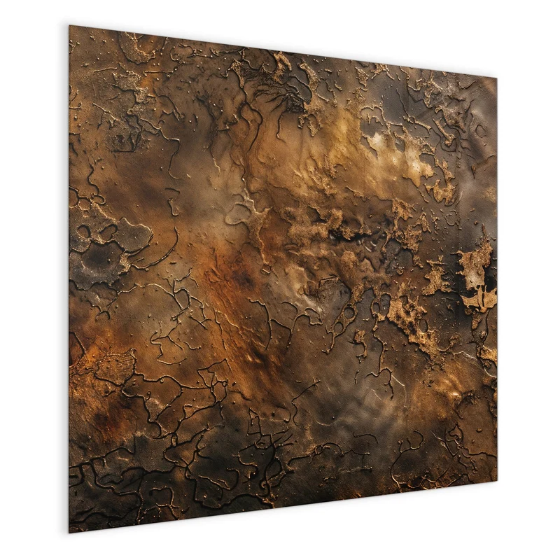 Magnettafel - Dunkle Bronzepatina