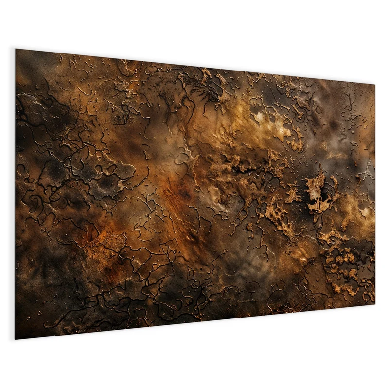Magnettafel - Dunkle Bronzepatina