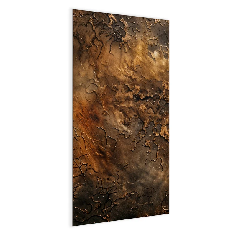 Magnettafel - Dunkle Bronzepatina