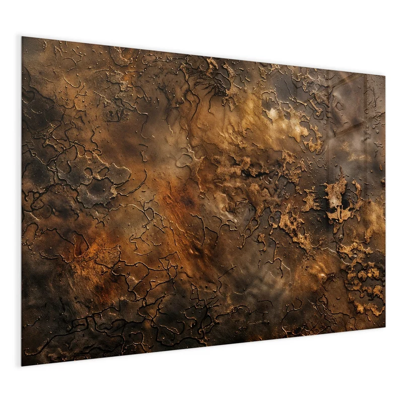 Magnettafel - Dunkle Bronzepatina