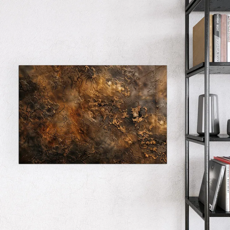 Magnettafel - Dunkle Bronzepatina