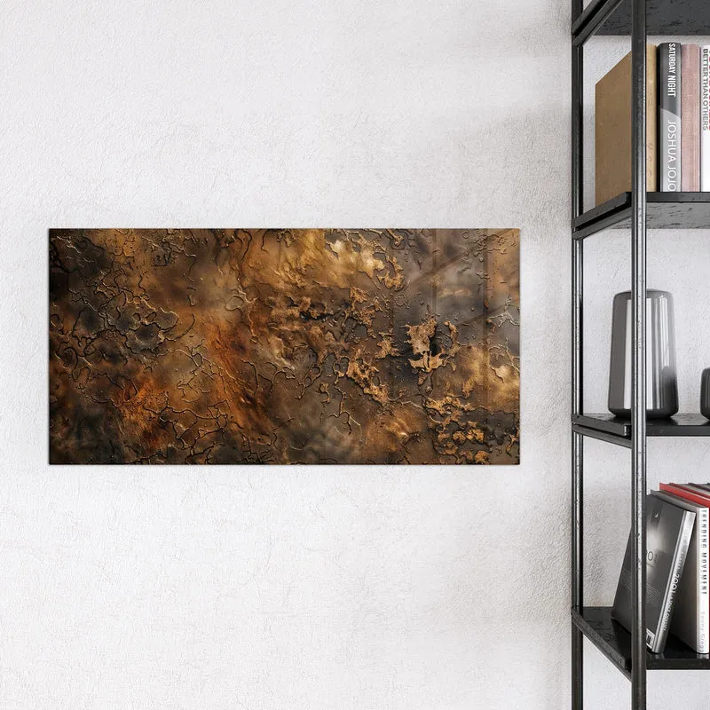 Magnettafel - Dunkle Bronzepatina