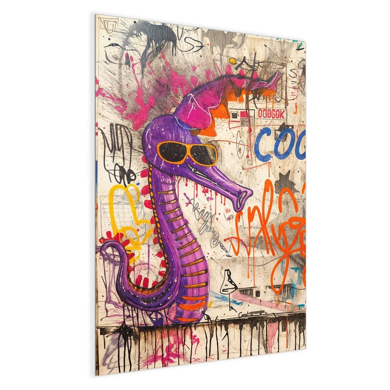 Magnettafel - Graffiti-Figuren