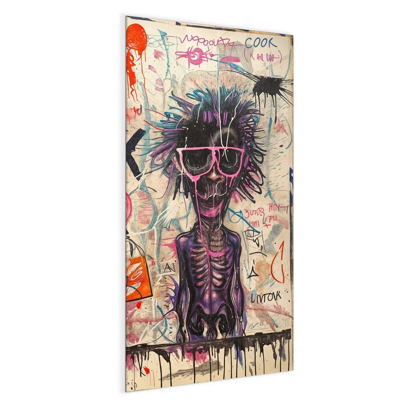 Magnettafel - Graffiti-Figuren