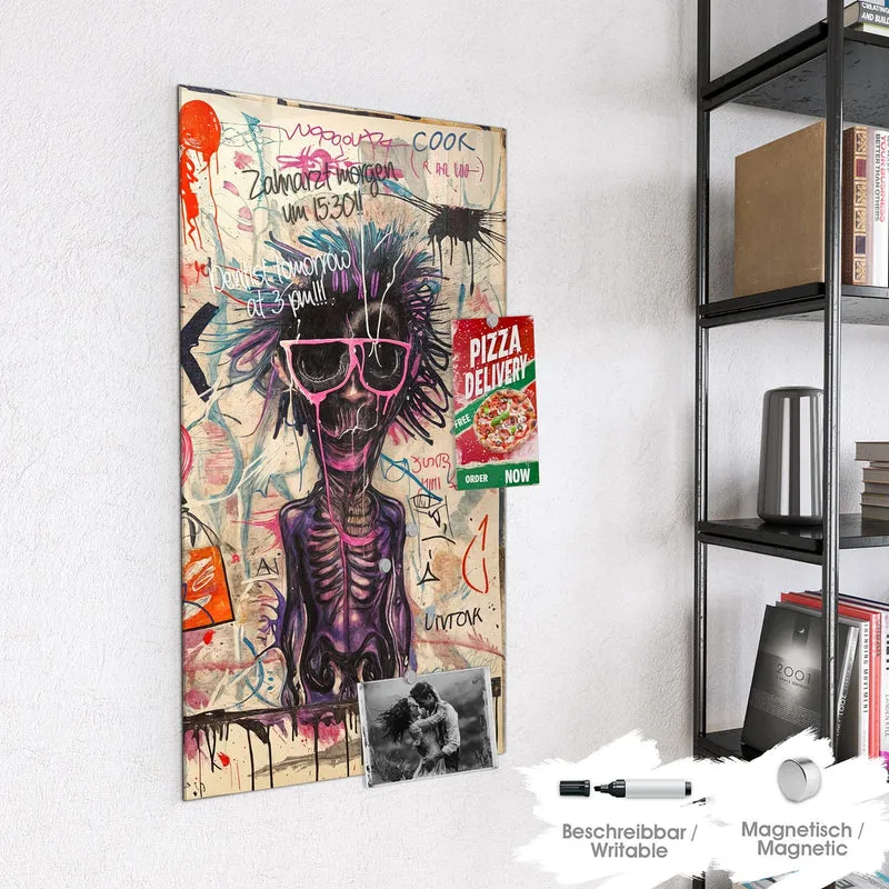 Magnettafel - Graffiti-Figuren