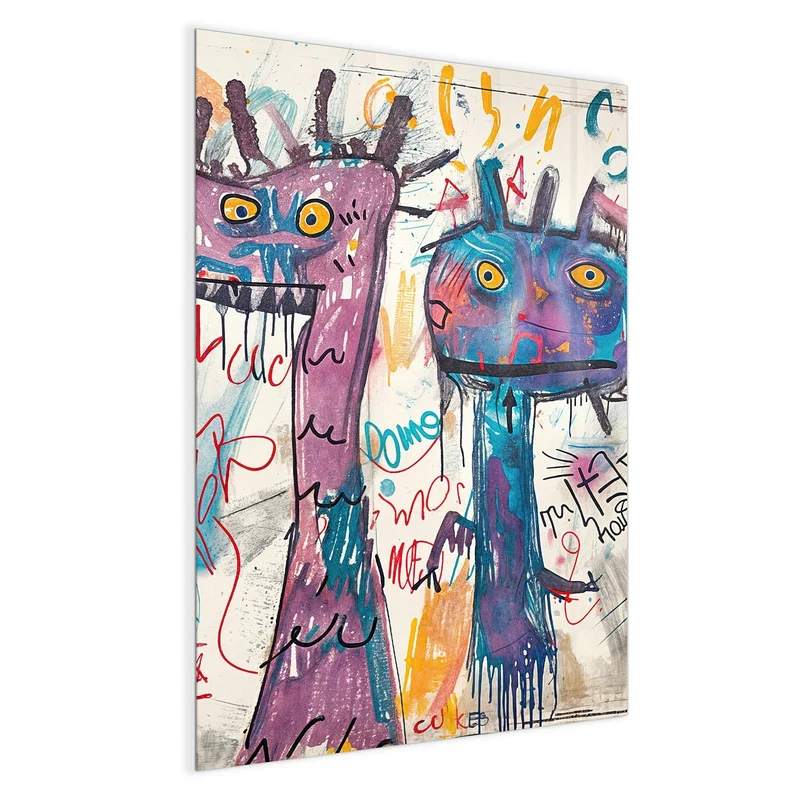 Magnettafel - Graffiti-Monster