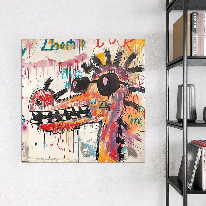 Magnettafel - Graffiti-Monster