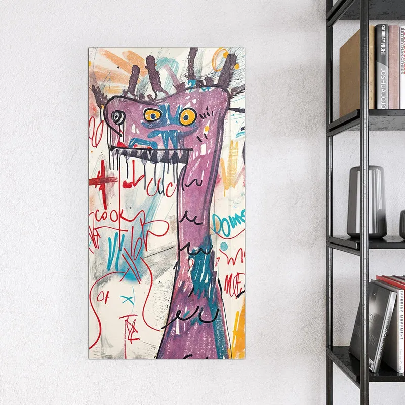 Magnettafel - Graffiti-Monster