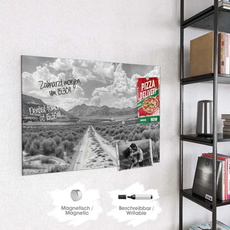 Magnettafel - Gebirgspanorama