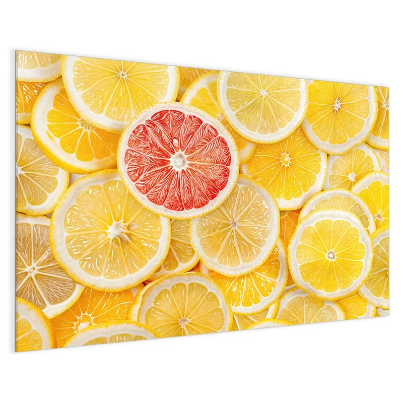 Magnettafel - Zitrusscheiben