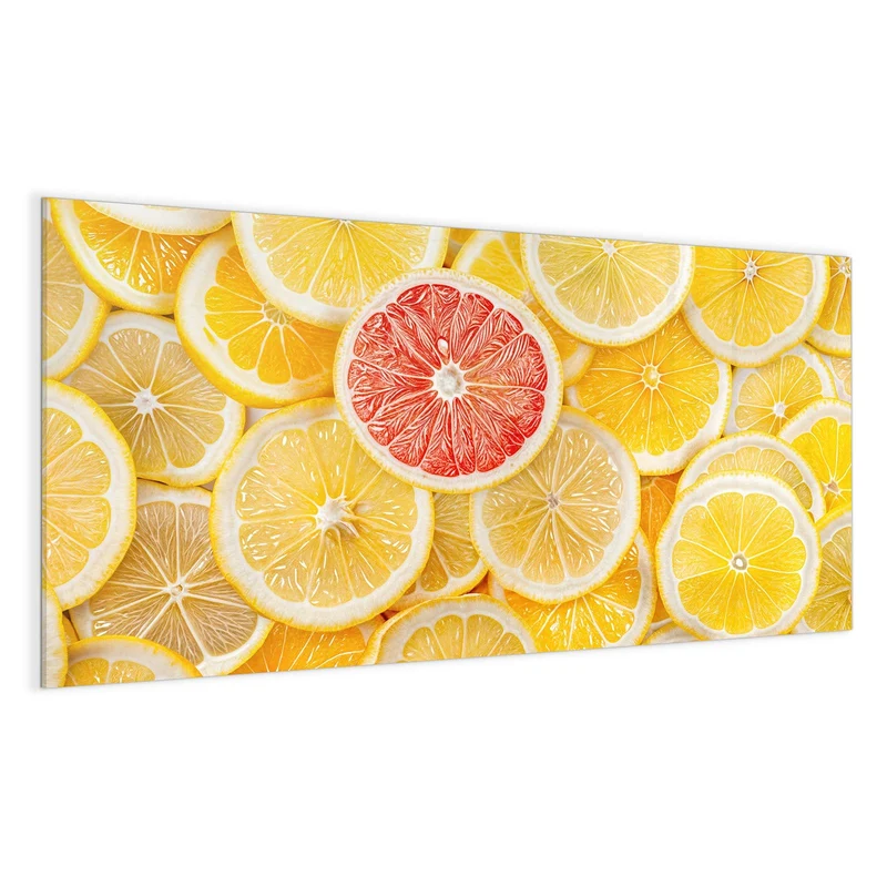 Magnettafel - Zitrusscheiben
