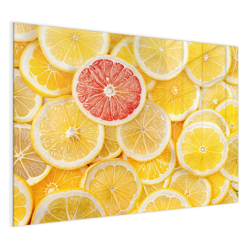 Magnettafel - Zitrusscheiben