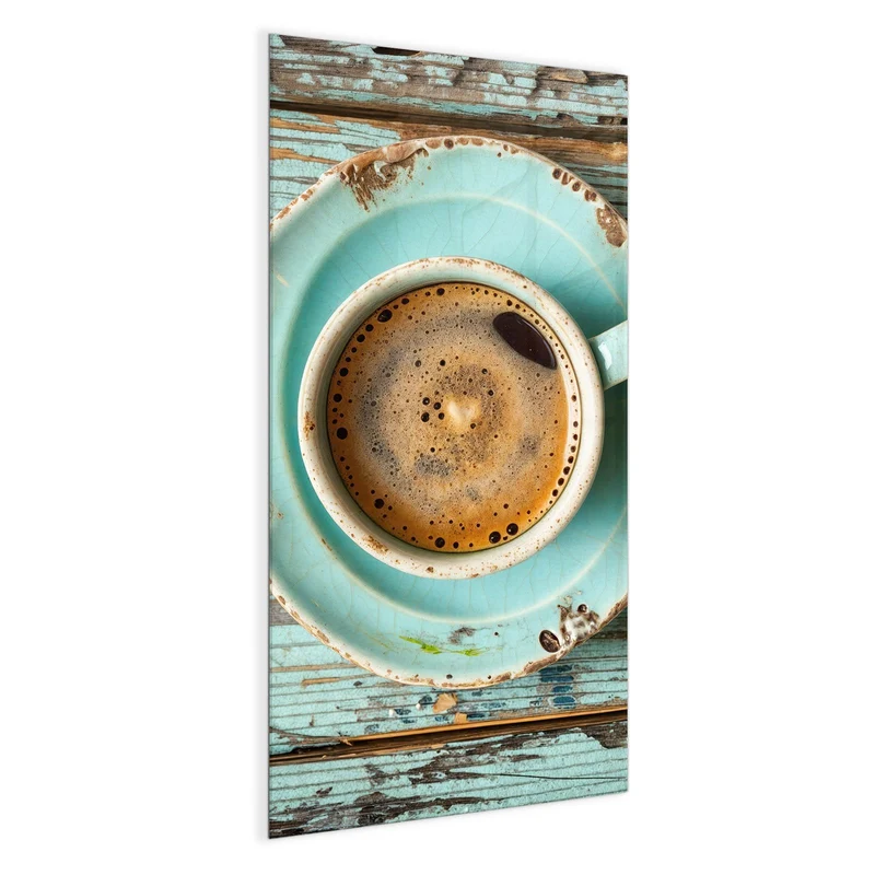 Magnettafel - Tasse und Lavendel