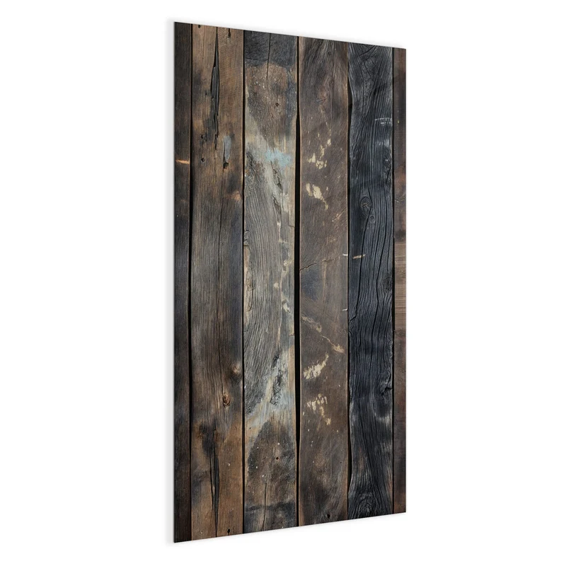 Magnettafel - Braune Holzdielen