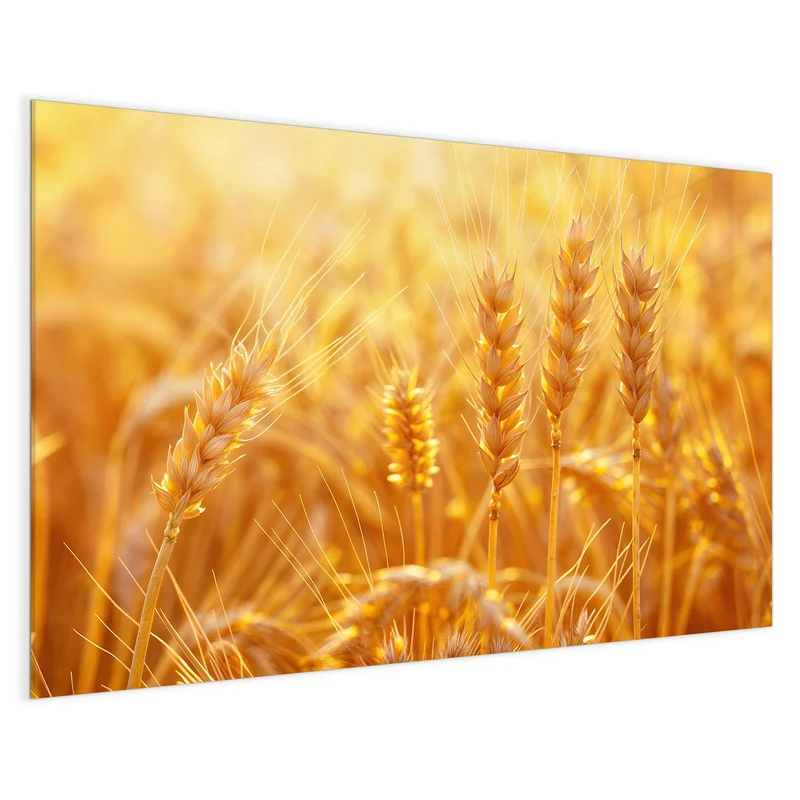 Magnettafel - Weizen im Gegenlicht