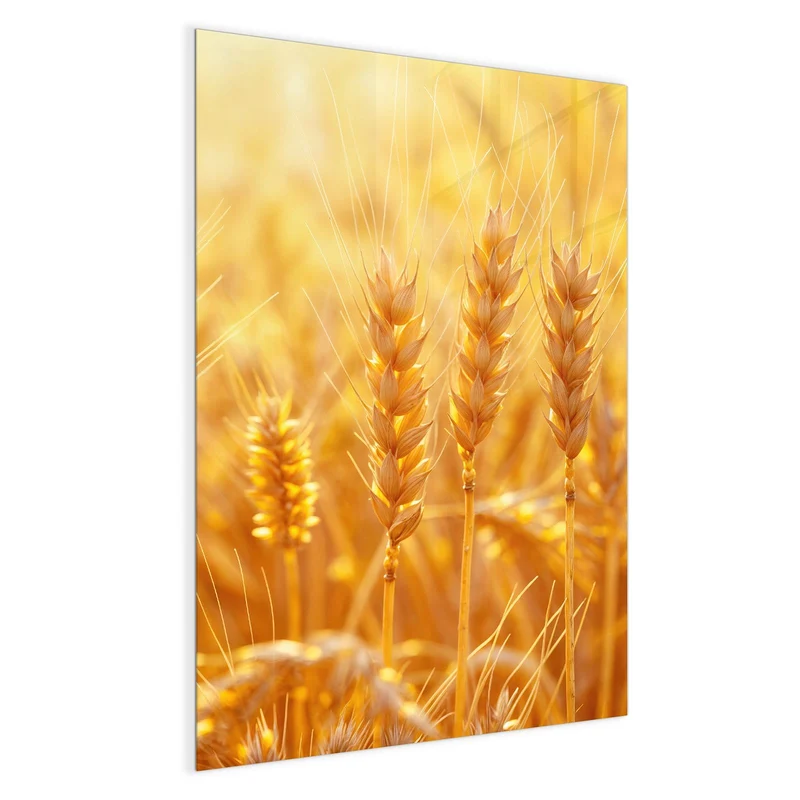 Magnettafel - Weizen im Gegenlicht