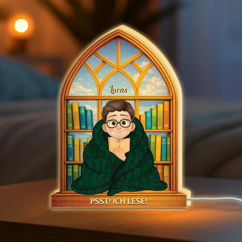 Einfach Ein Mädchen Das Bücher Liebt - Personalisierte Geschenke Für Leseratten Frauen & Männer | Lightbox