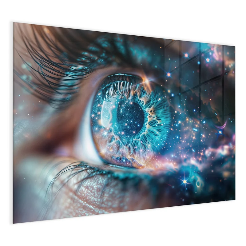 Magnettafel - Galaktisches Auge