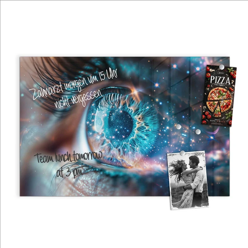 Magnettafel - Galaktisches Auge