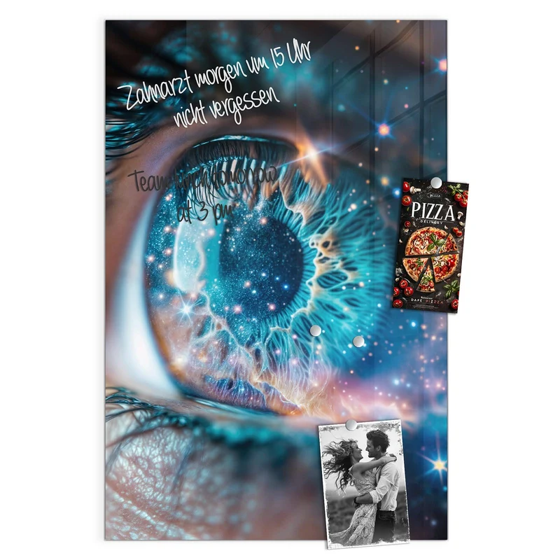 Magnettafel - Galaktisches Auge