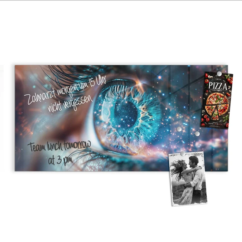 Magnettafel - Galaktisches Auge