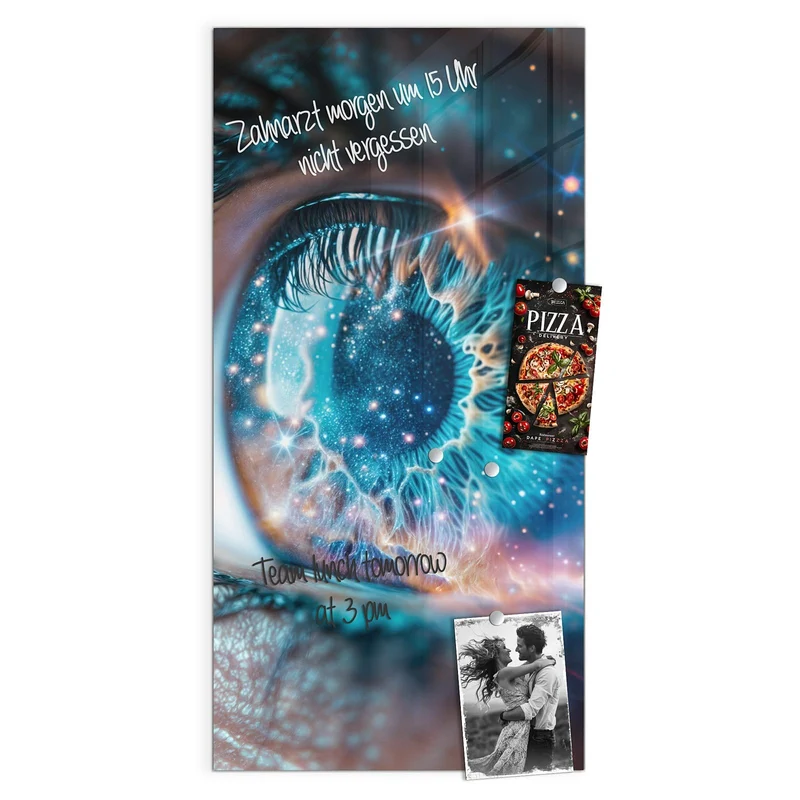 Magnettafel - Galaktisches Auge