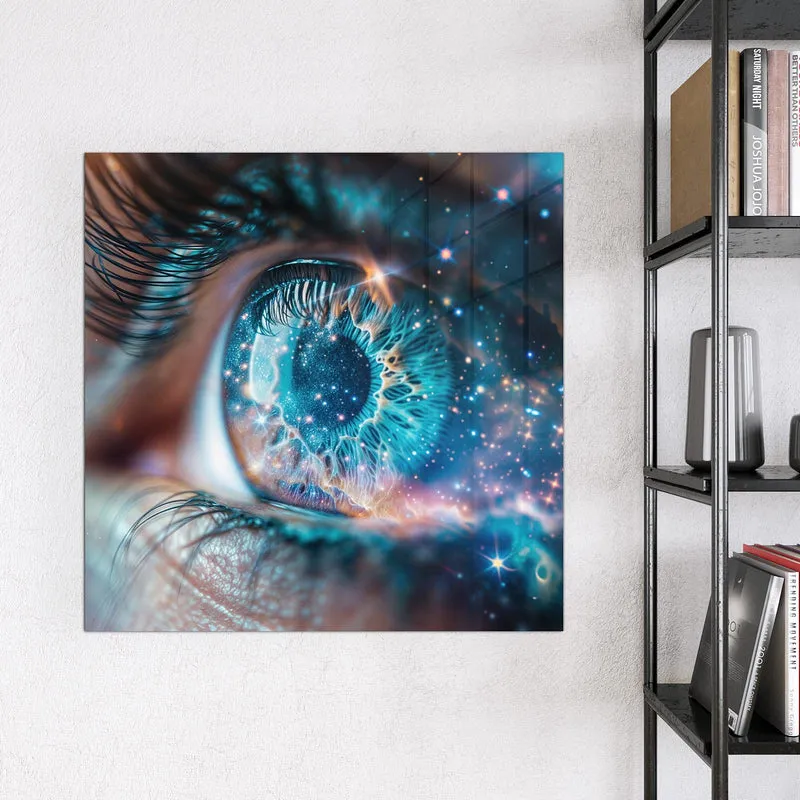Magnettafel - Galaktisches Auge