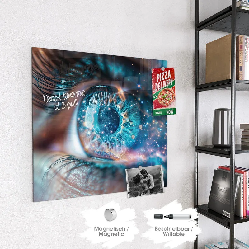 Magnettafel - Galaktisches Auge