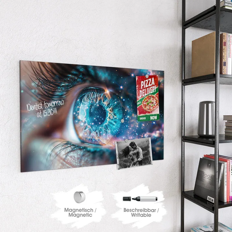 Magnettafel - Galaktisches Auge
