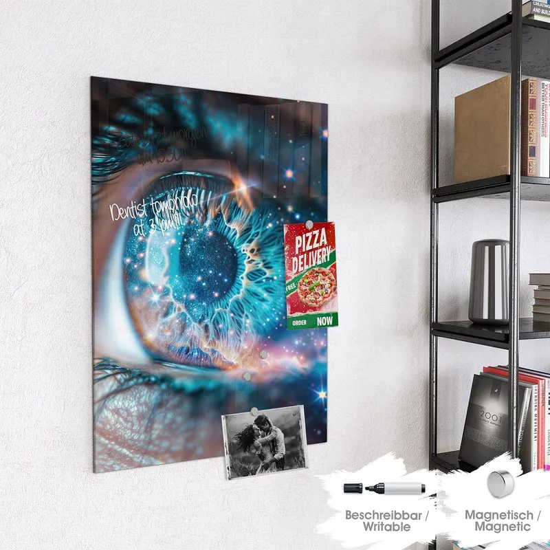 Magnettafel - Galaktisches Auge