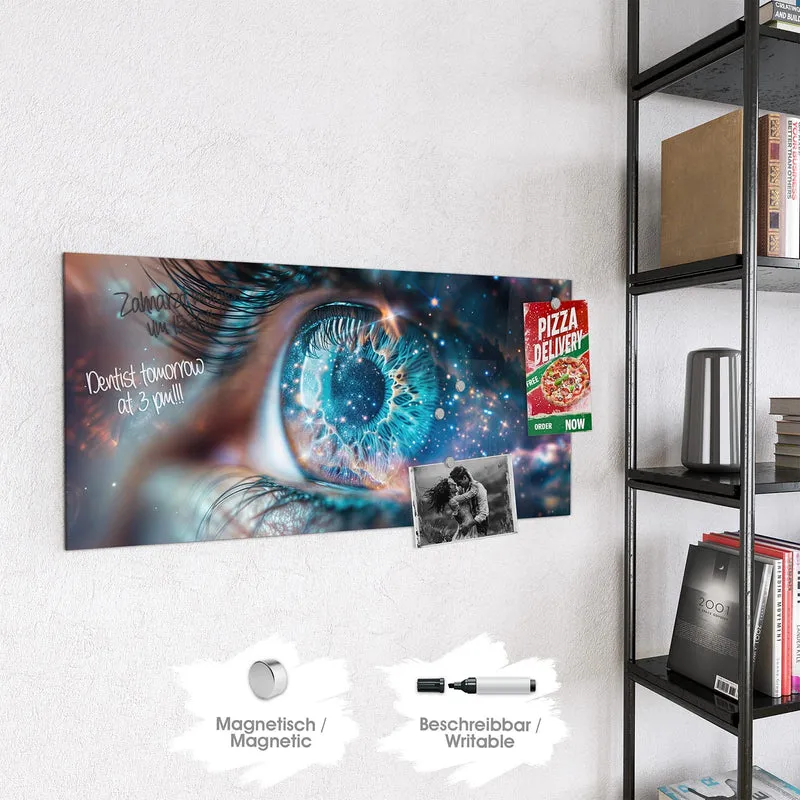 Magnettafel - Galaktisches Auge
