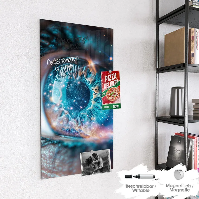Magnettafel - Galaktisches Auge