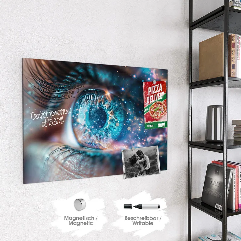 Magnettafel - Galaktisches Auge