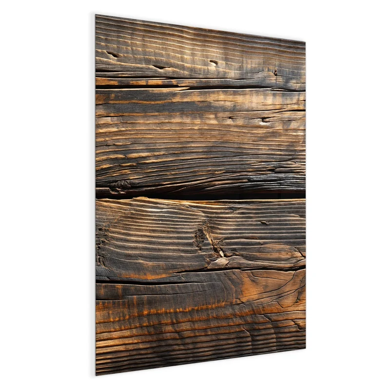 Magnettafel - Rissiges Altholz