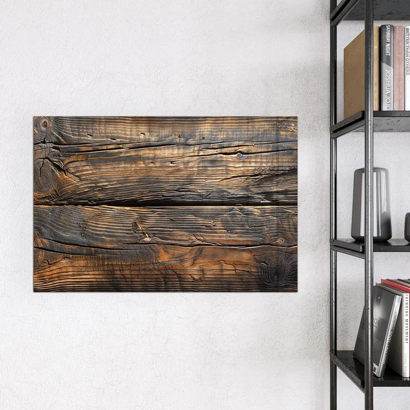 Magnettafel - Rissiges Altholz