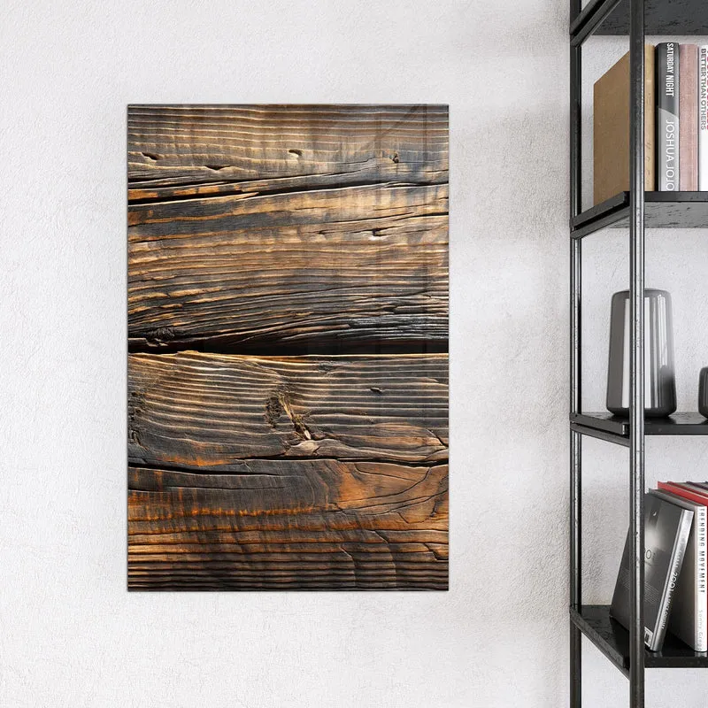 Magnettafel - Rissiges Altholz