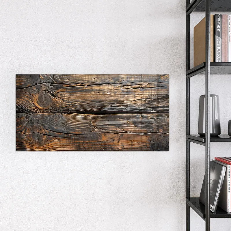 Magnettafel - Rissiges Altholz