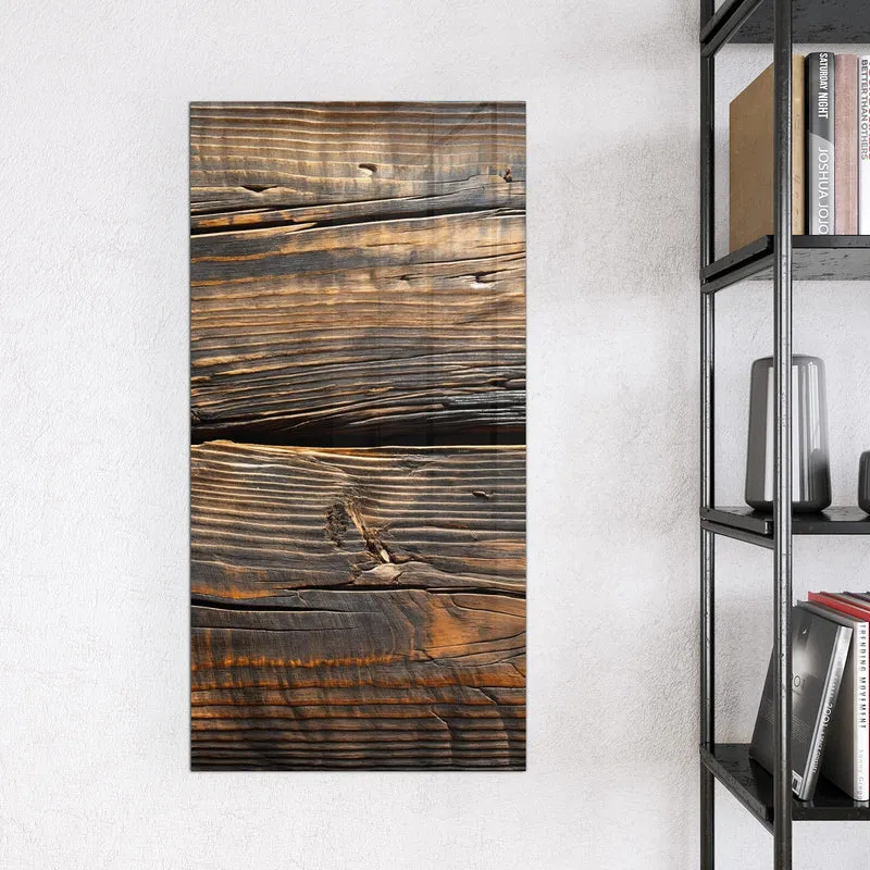 Magnettafel - Rissiges Altholz