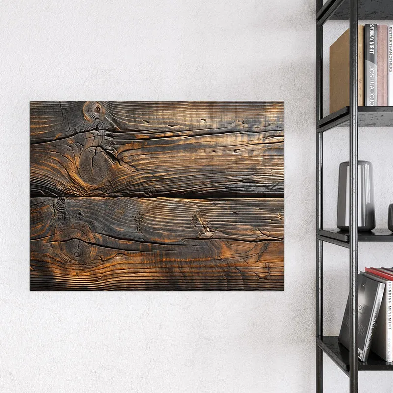 Magnettafel - Rissiges Altholz