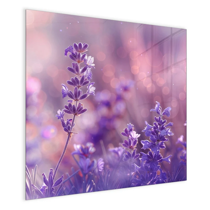 Magnettafel - Lavendeltraum