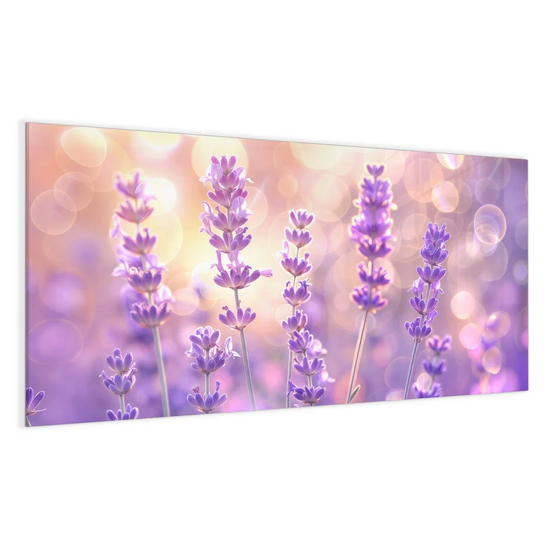 Magnettafel - Lavendel im Gegenlicht