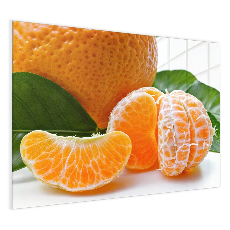Magnettafel - Frische Mandarine