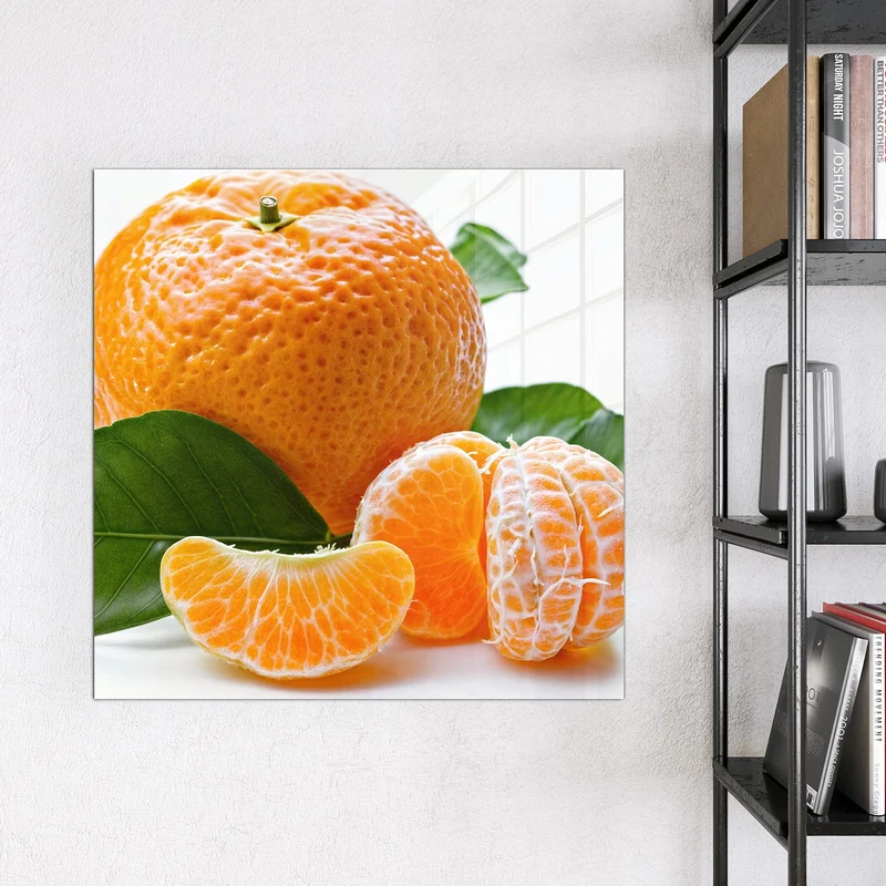 Magnettafel - Frische Mandarine