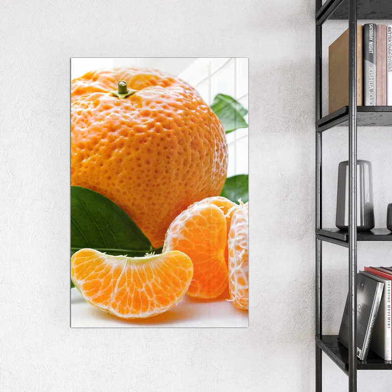 Magnettafel - Frische Mandarine