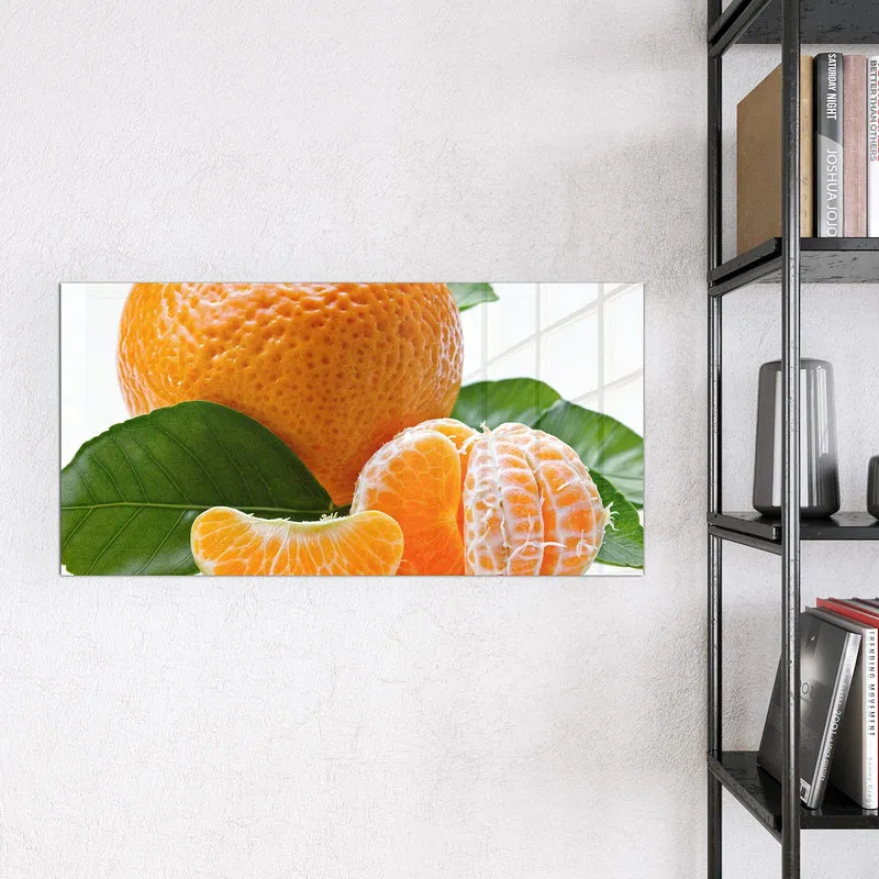 Magnettafel - Frische Mandarine
