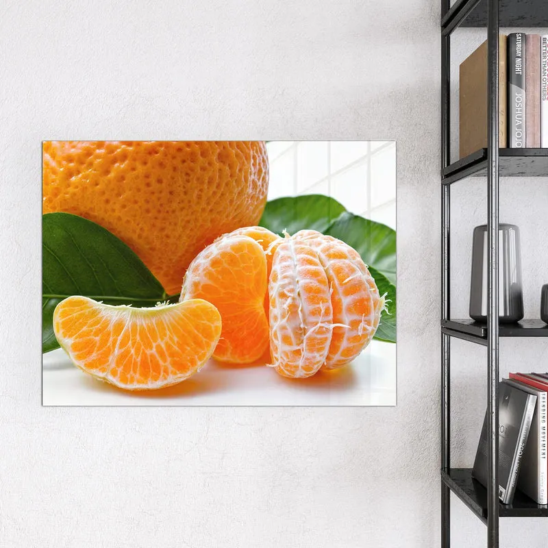 Magnettafel - Frische Mandarine