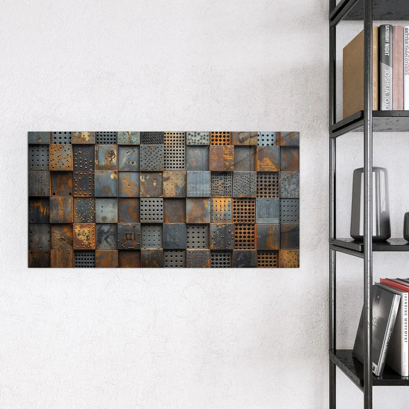 Magnettafel - Gelochte Metallplatten